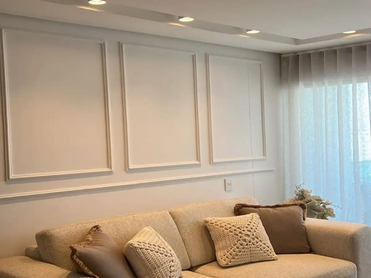Aplicação boiserie